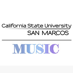 choral consortium of san Diego CSUSM Music Logo