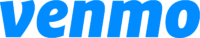 Venmo logo blue
